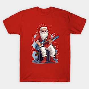 Santa Goes Rock T-Shirt
